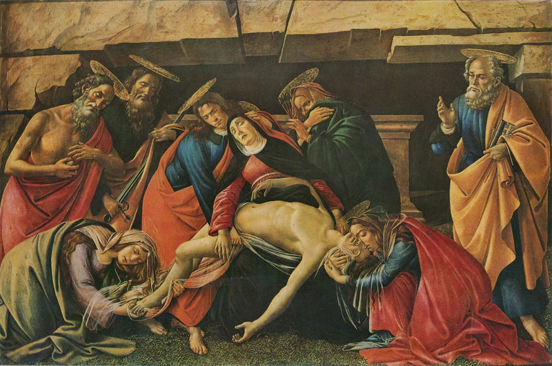 De Lamentatie over de Dode Christus - Sandro Botticelli