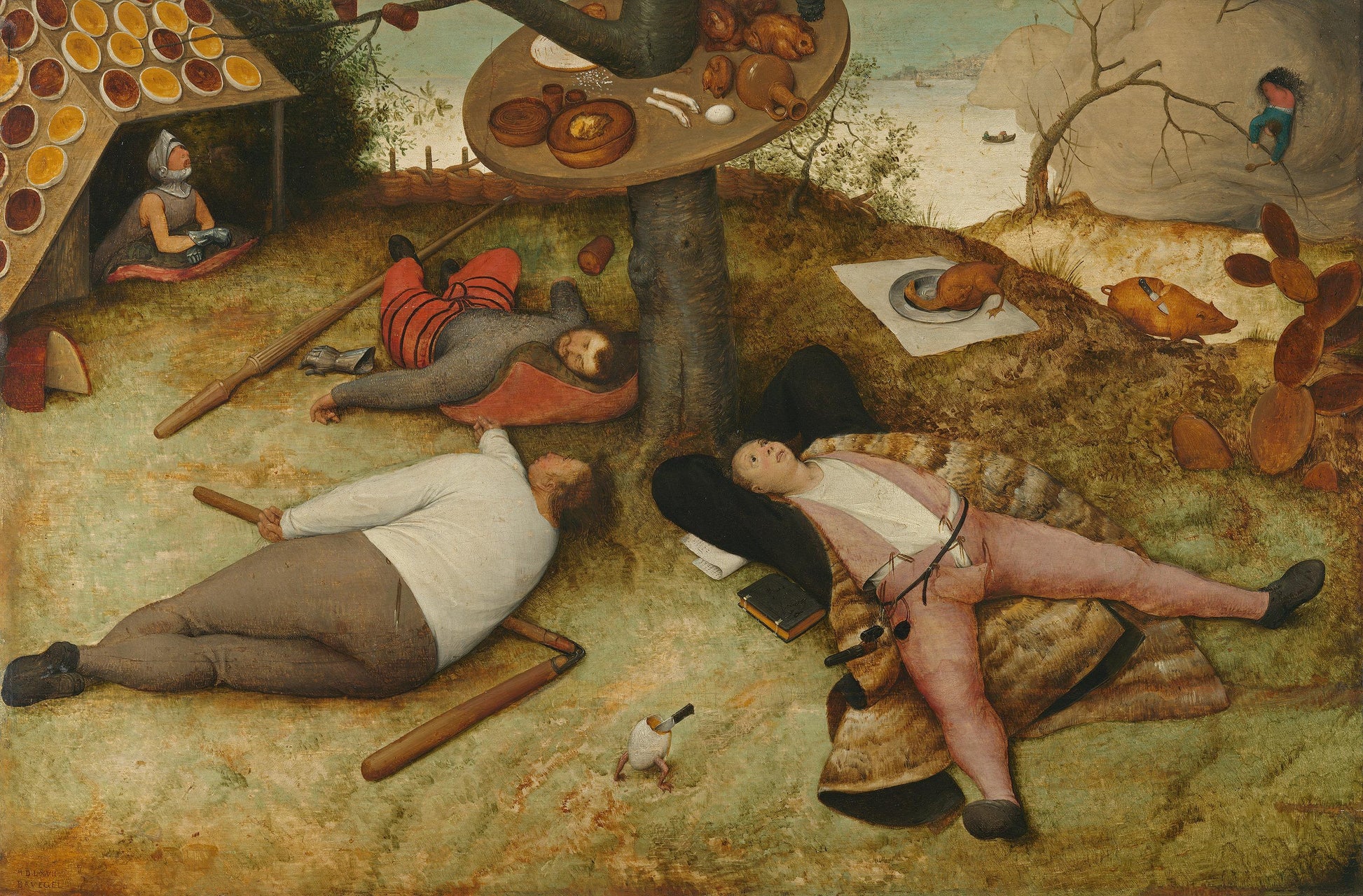 Het Land van Cocagne - Pieter Brueghel de Oude