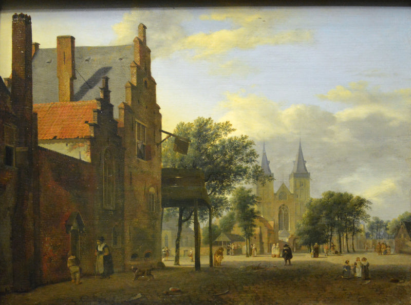 Place et Église Saint-Victor de Xanten - Adriaen van de Velde