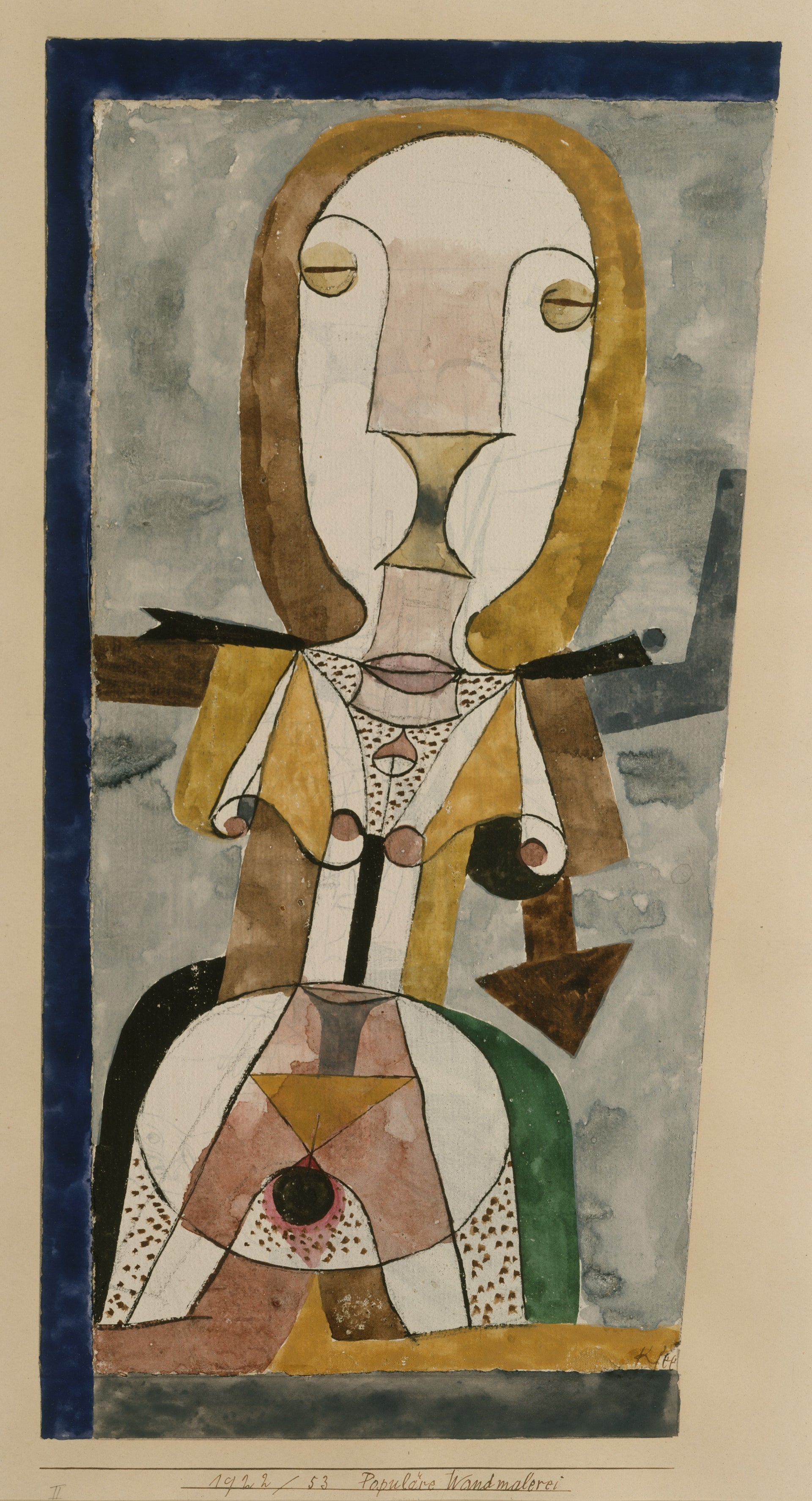 Popular Wall-Painting — Paul Klee