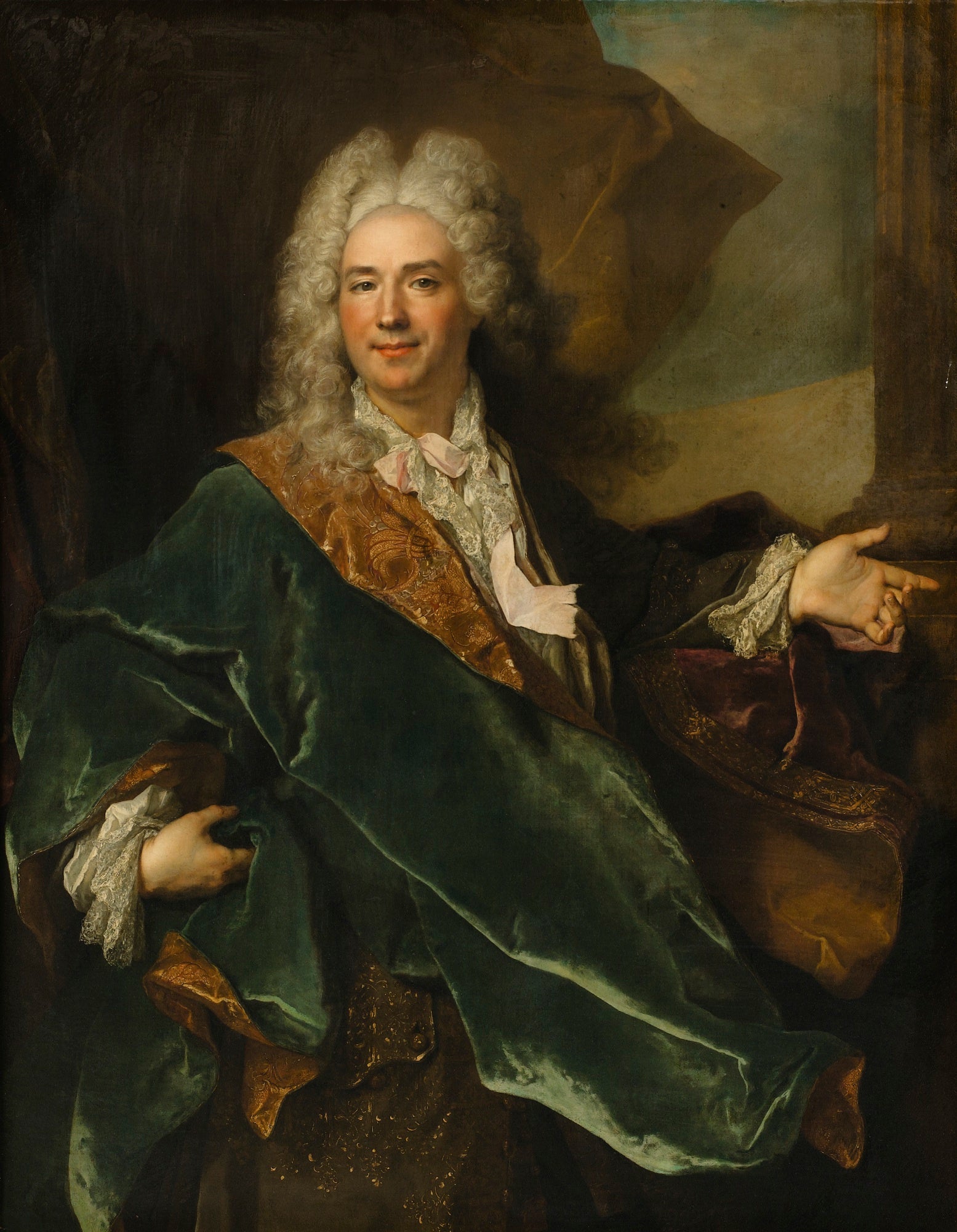 Portrait de Jacques-François de Chastenet, marquis de Puységur - Nicolas de Largillière