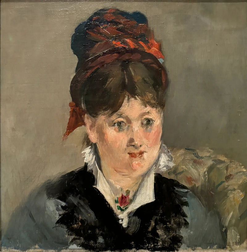 Portret van Alice Legouvé in een fauteuil - Édouard Manet