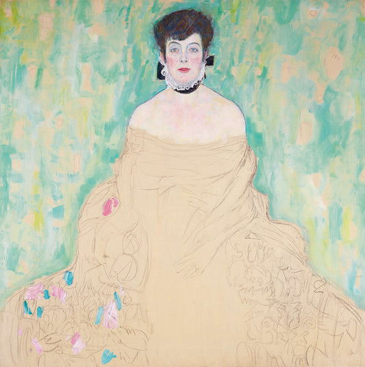 🎨👩‍🎨 Portret van Amalie Zuckerkandl – Gustav Klimt (rond 1917–1918)