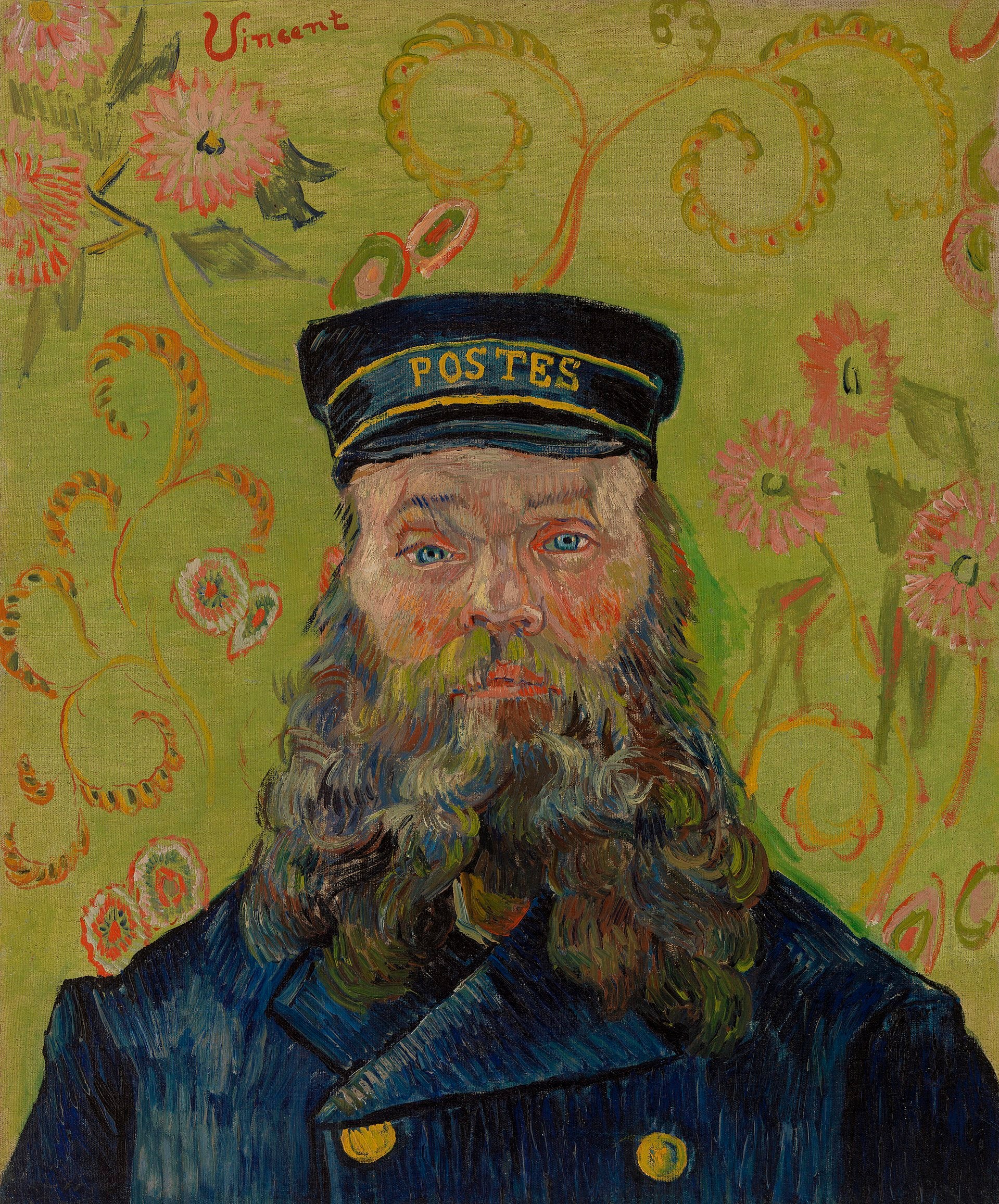 Portret van Joseph Roulin - Vincent van Gogh