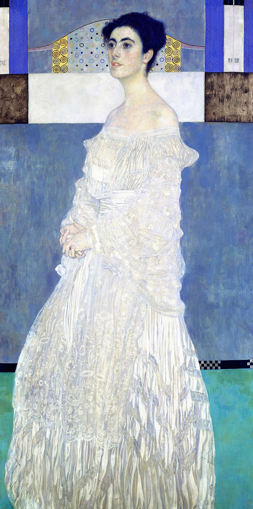 🎨✨ Portret van Margarethe Stonborough-Wittgenstein – Gustav Klimt (1905)