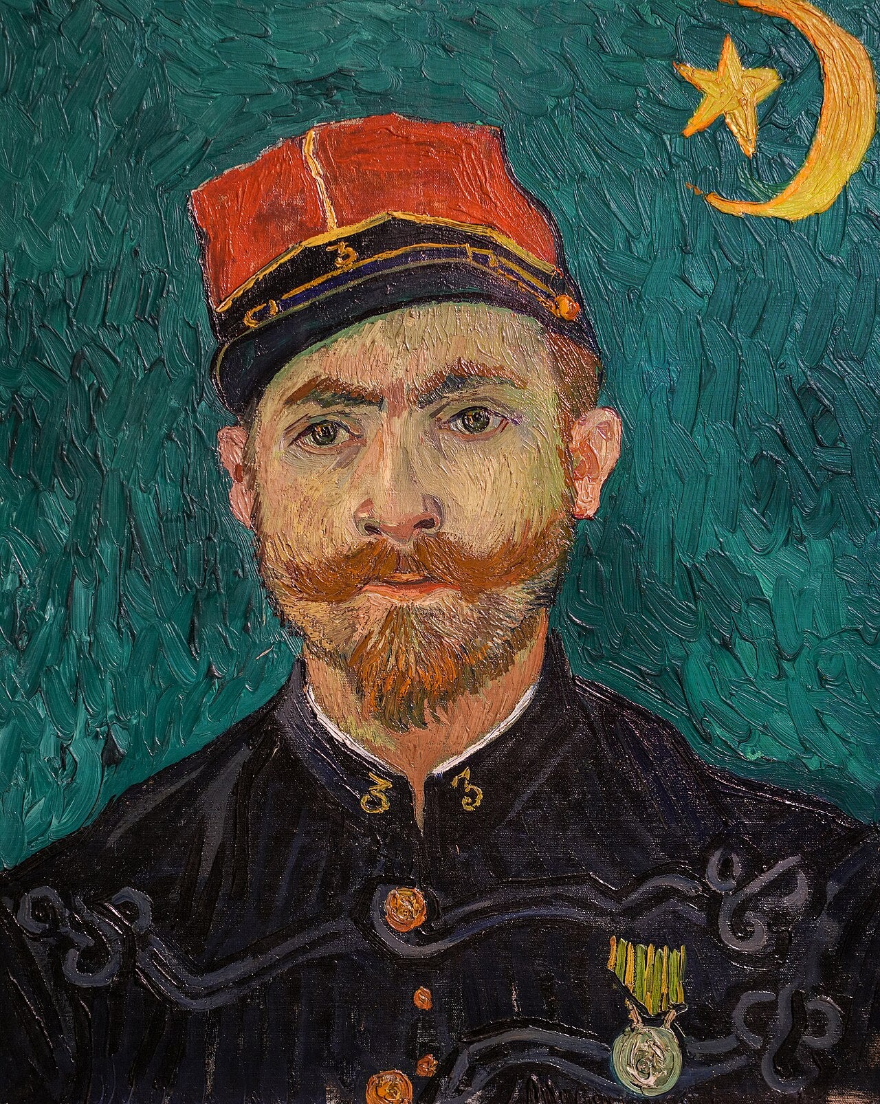 Portret van Paul-Eugène Milliet - Vincent van Gogh