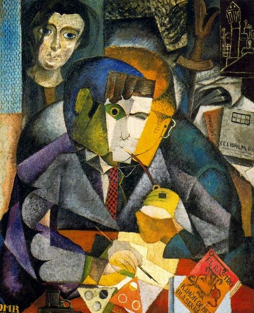 Portret van Ramón Gómez de la Serna – Diego Rivera (1915)