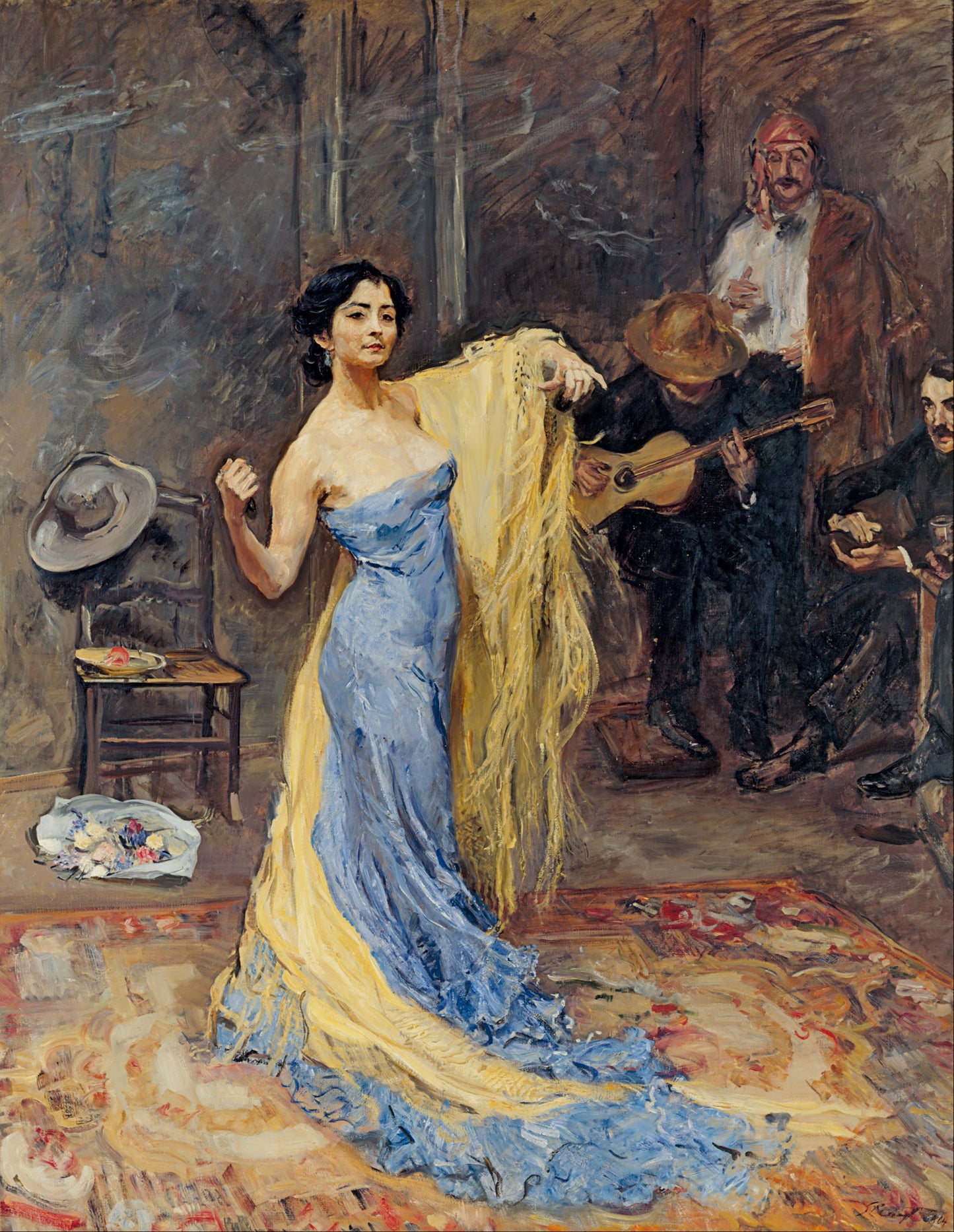 Portret van de danseres Marietta di Rigardo - Max Slevogt