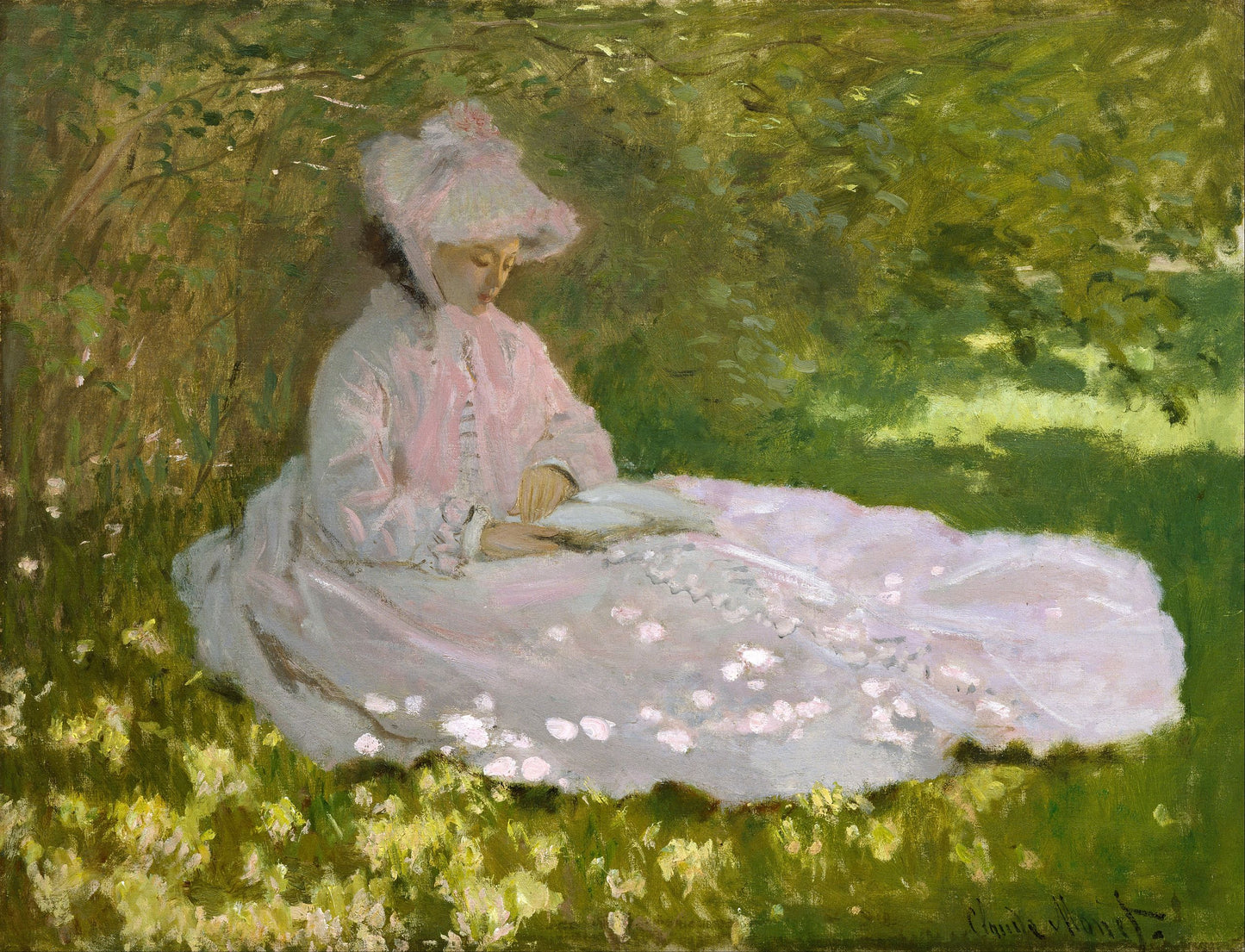 🎨 Lente – Claude Monet, 1872