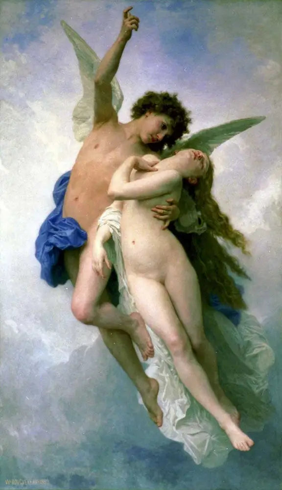 Psyche en de Liefde - Bouguereau