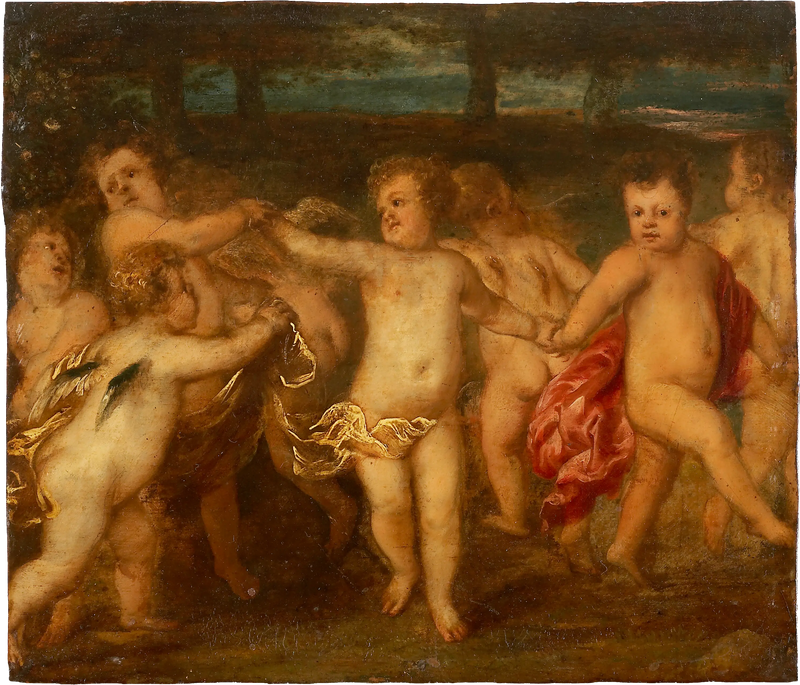 Putti die een rondedans uitvoeren - Antoine van Dyck

Source:
Putti faisant un roundelay - Antoine van Dyck