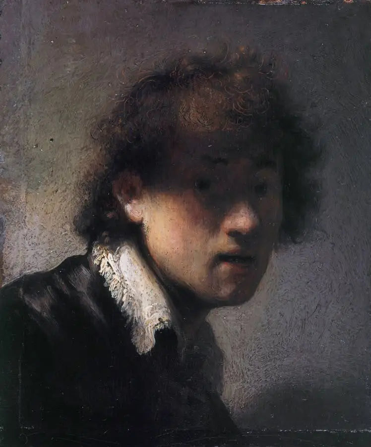 Reproduction du tableau « Autoportrait - Rembrandt » par Alpha Reproduction en peinture à l’huile