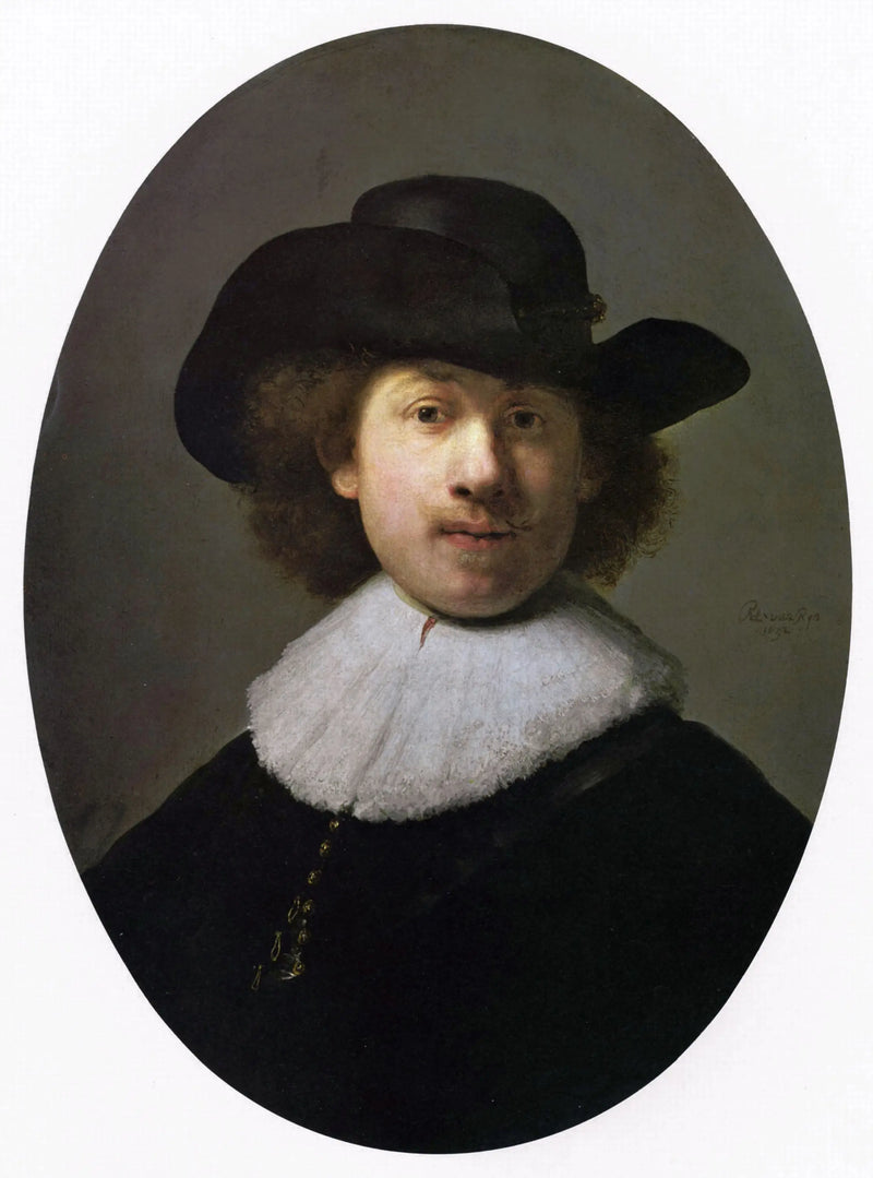 Zelfportret als burger - Rembrandt