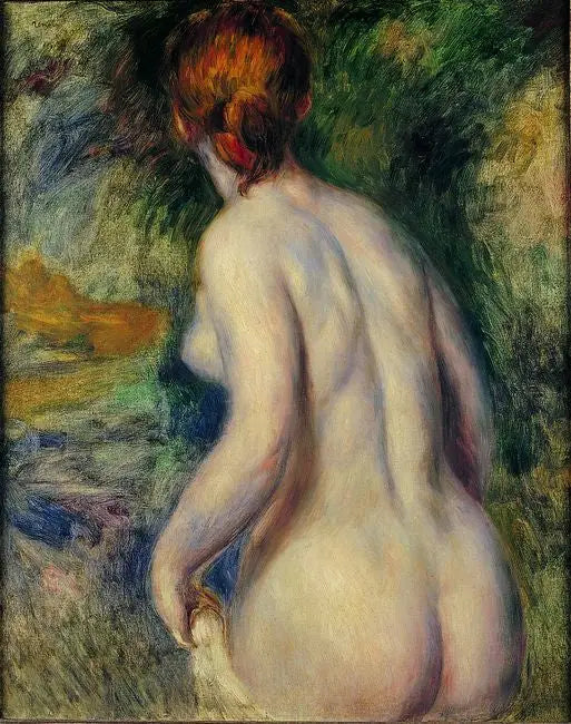 Nu gezien van achter - Pierre-Auguste Renoir