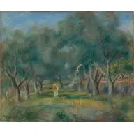 Olijfbomenlaan - Pierre-Auguste Renoir