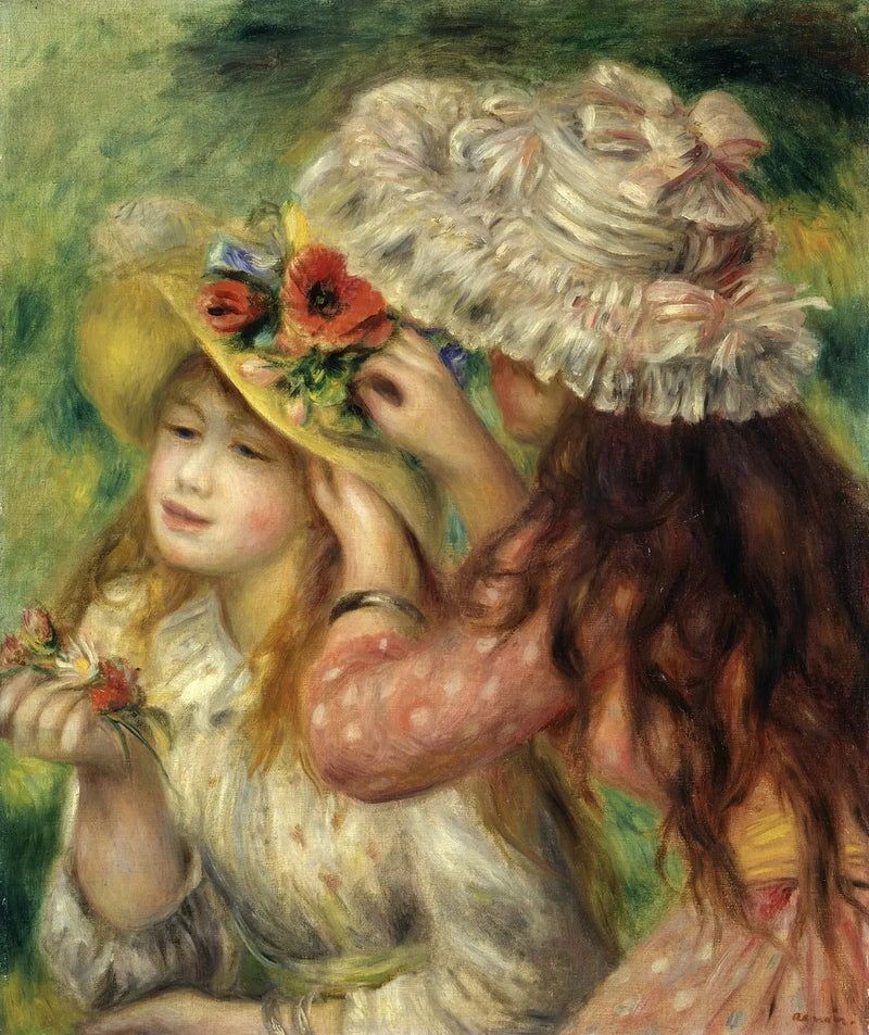 De twee meisjes - Pierre-Auguste Renoir