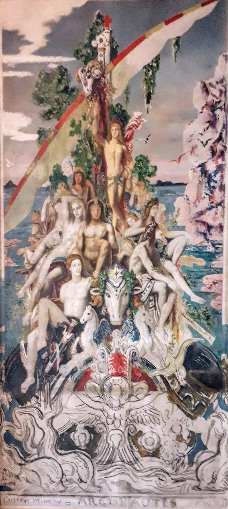 De Terugkeer van de Argonauten - Gustave Moreau