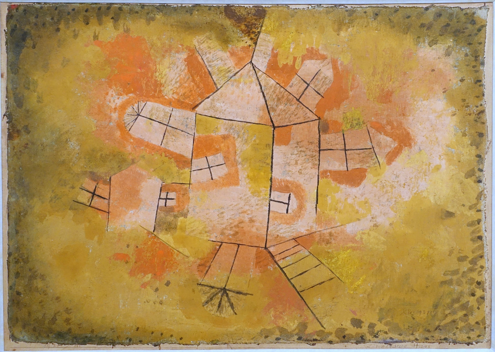 Draaiend huis - Paul Klee