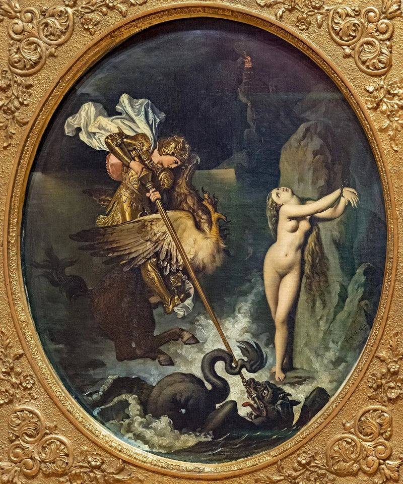 Roger die Angélique uitreikt - Jean-Auguste-Dominique Ingres