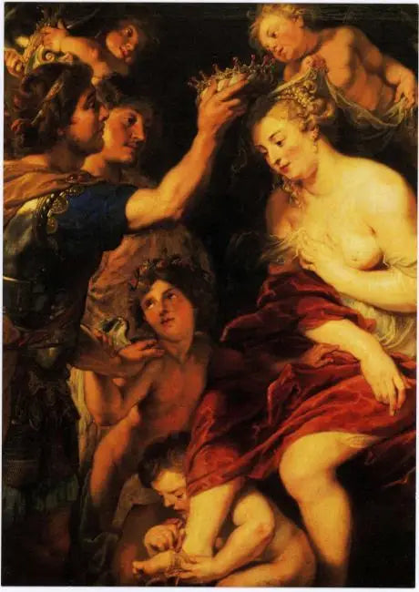 Alexandre et Roxane - Peter Paul Rubens