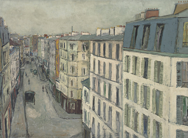 Rue de la Jonquière (1910) - Maurice Utrillo
