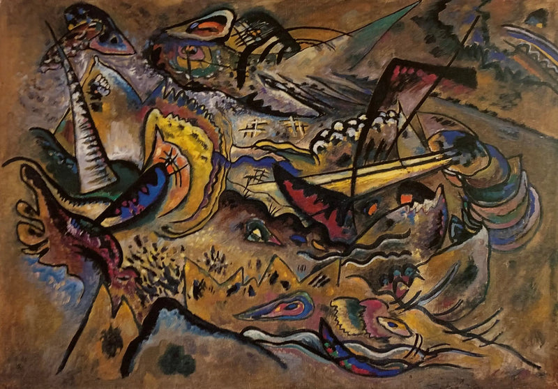 In het zuiden - Vassily Kandinsky