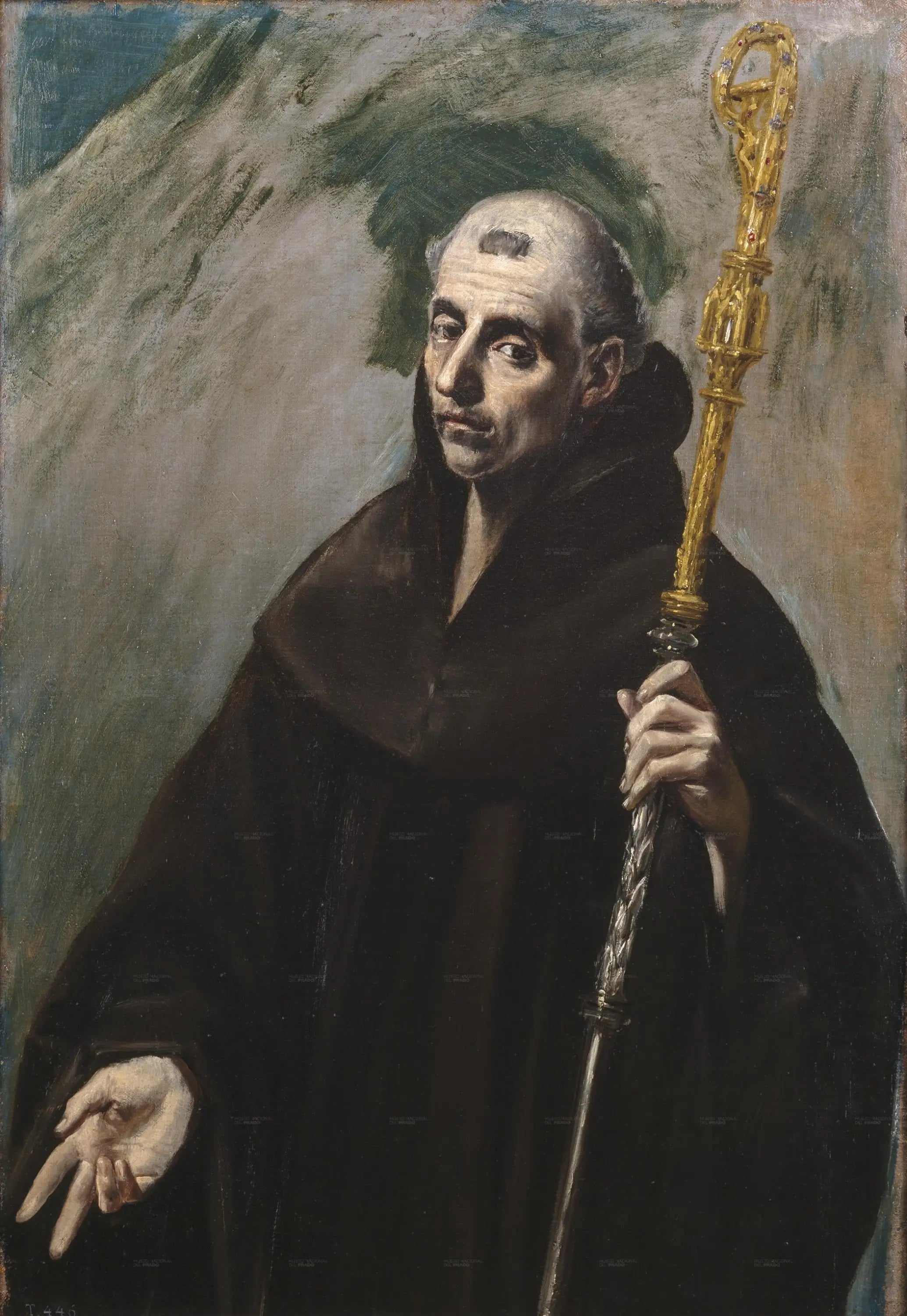 Saint Benoît - El Greco - Alpha Reproduction