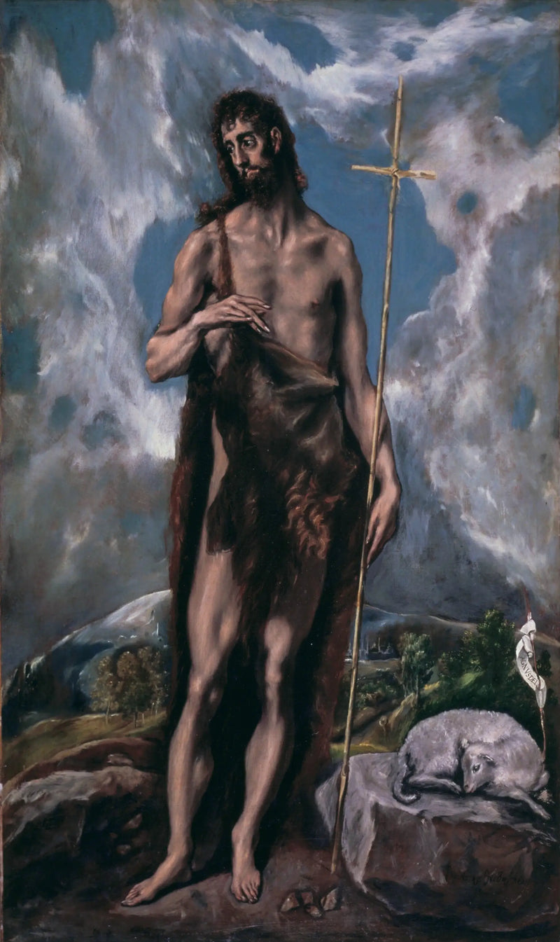 Sint-Jan de Doper - El Greco