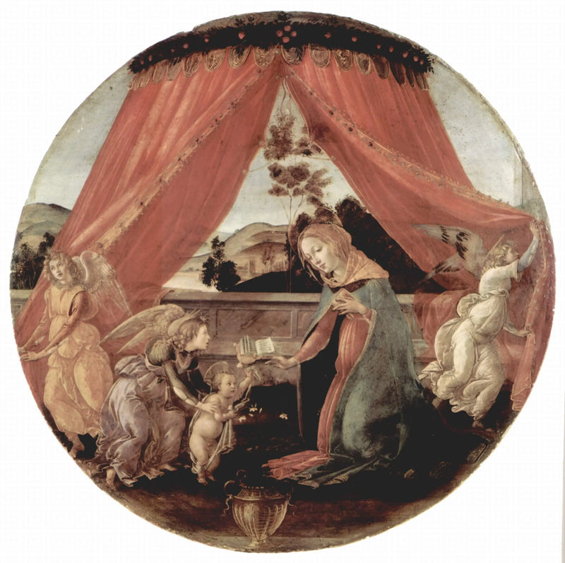 De Madonna van het paviljoen - Sandro Botticelli