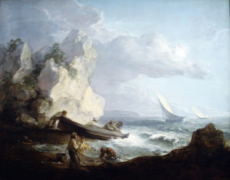 Zeezicht met vissers - Thomas Gainsborough

Source:
Bord de mer avec pêcheurs - Thomas Gainsborough