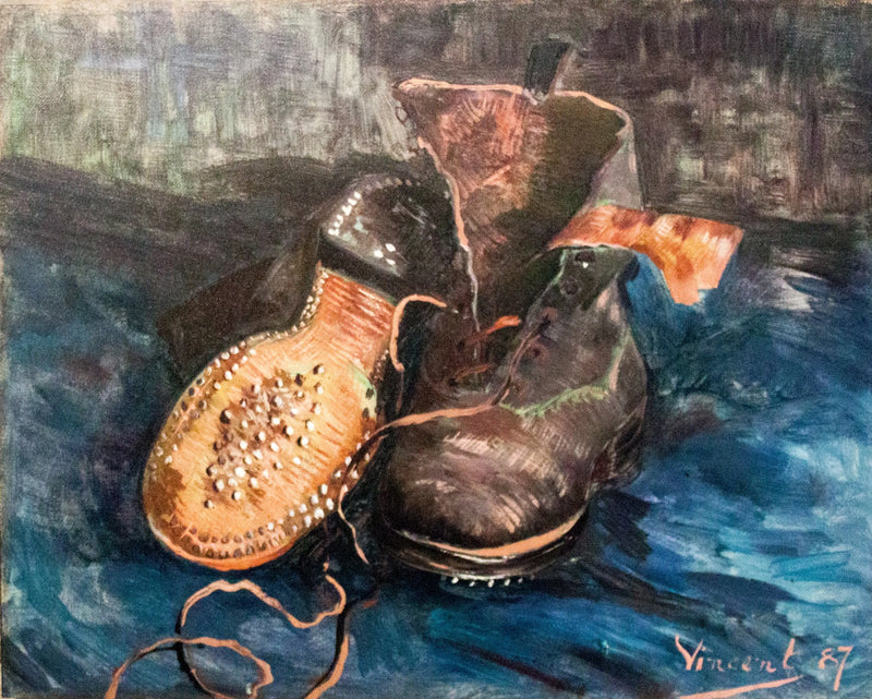 Paar schoenen, A - Vincent van Gogh
