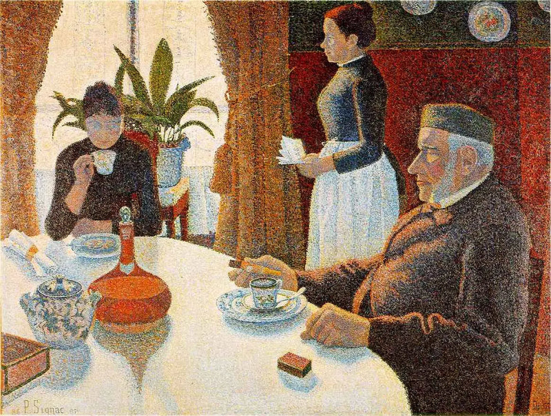 De eetkamer - Paul Signac