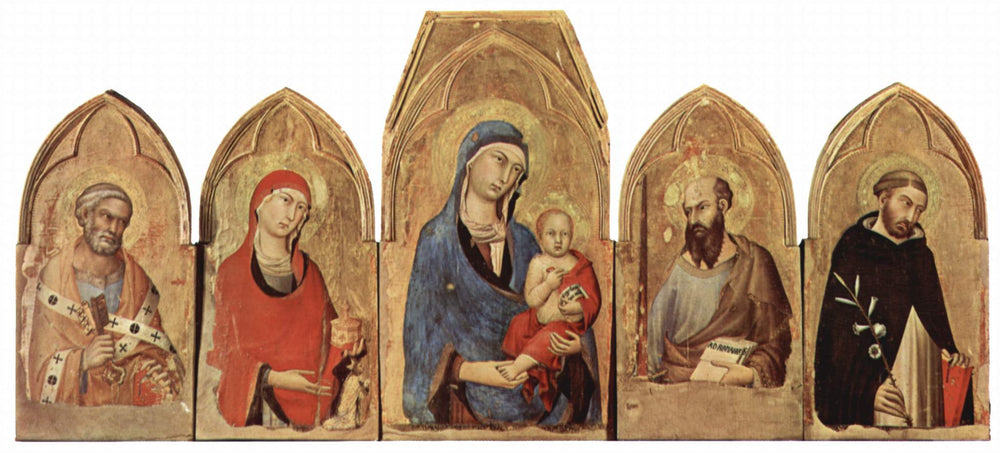 Polyptyque de San Domenico - Simone Martini - Alpha Reproduction