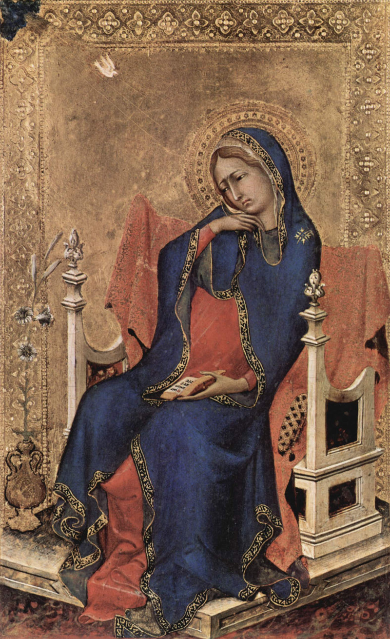 De Maagd van de Aankondiging - Simone Martini