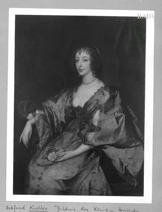 La reine Henriette Marie d’Angleterre - Antoine van Dyck - Alpha Reproduction