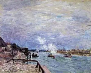 De Seine bij Grenelle - Alfred Sisley