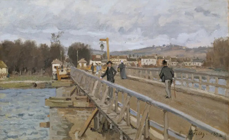 Brug van Argenteuil - Alfred Sisley