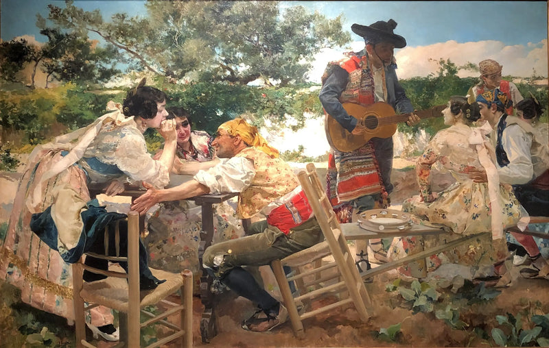 Valenciaanse scène - Joaquín Sorolla
