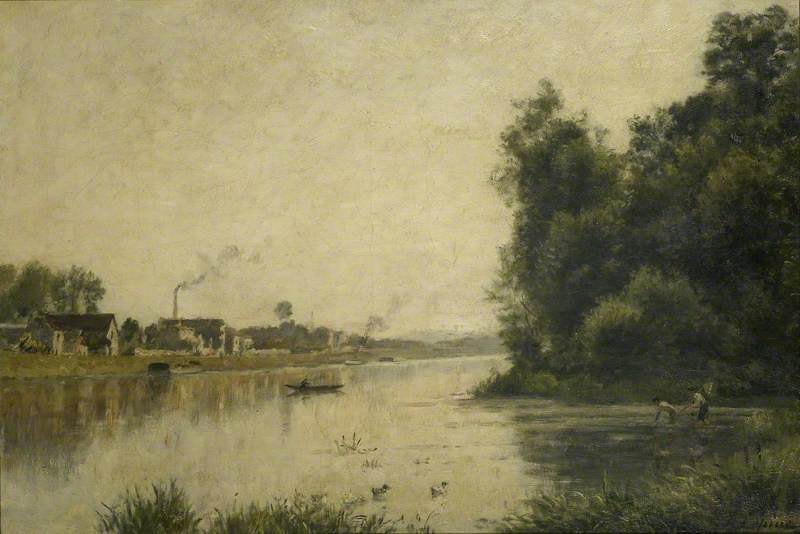 La Seine à La Garenne Saint-Denis - Stanislas Lépine - Alpha Reproduction