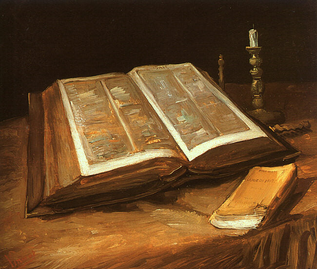 Stilleven met Bijbel - Vincent van Gogh