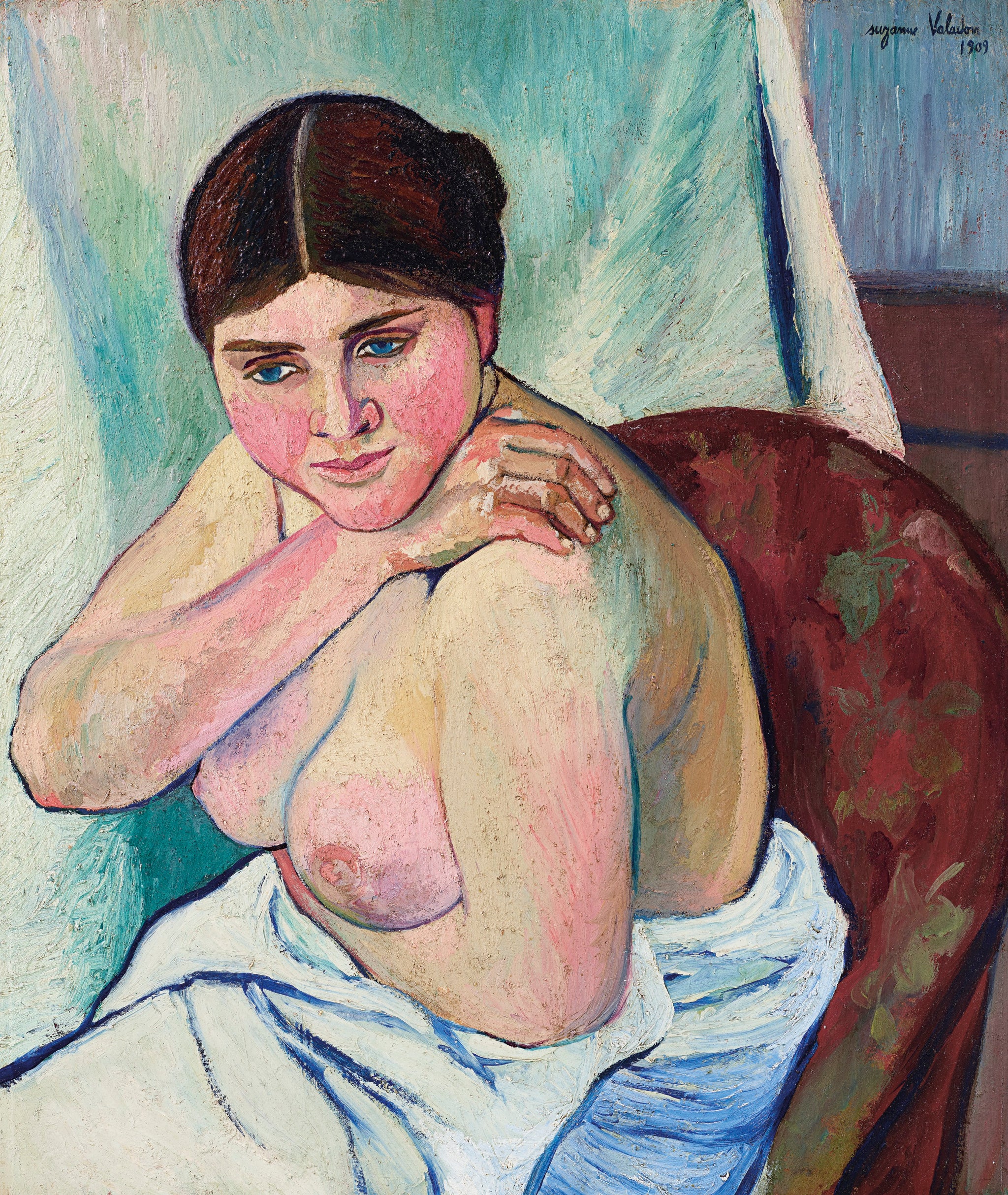 Juliette assise au fauteuil — Suzanne Valadon