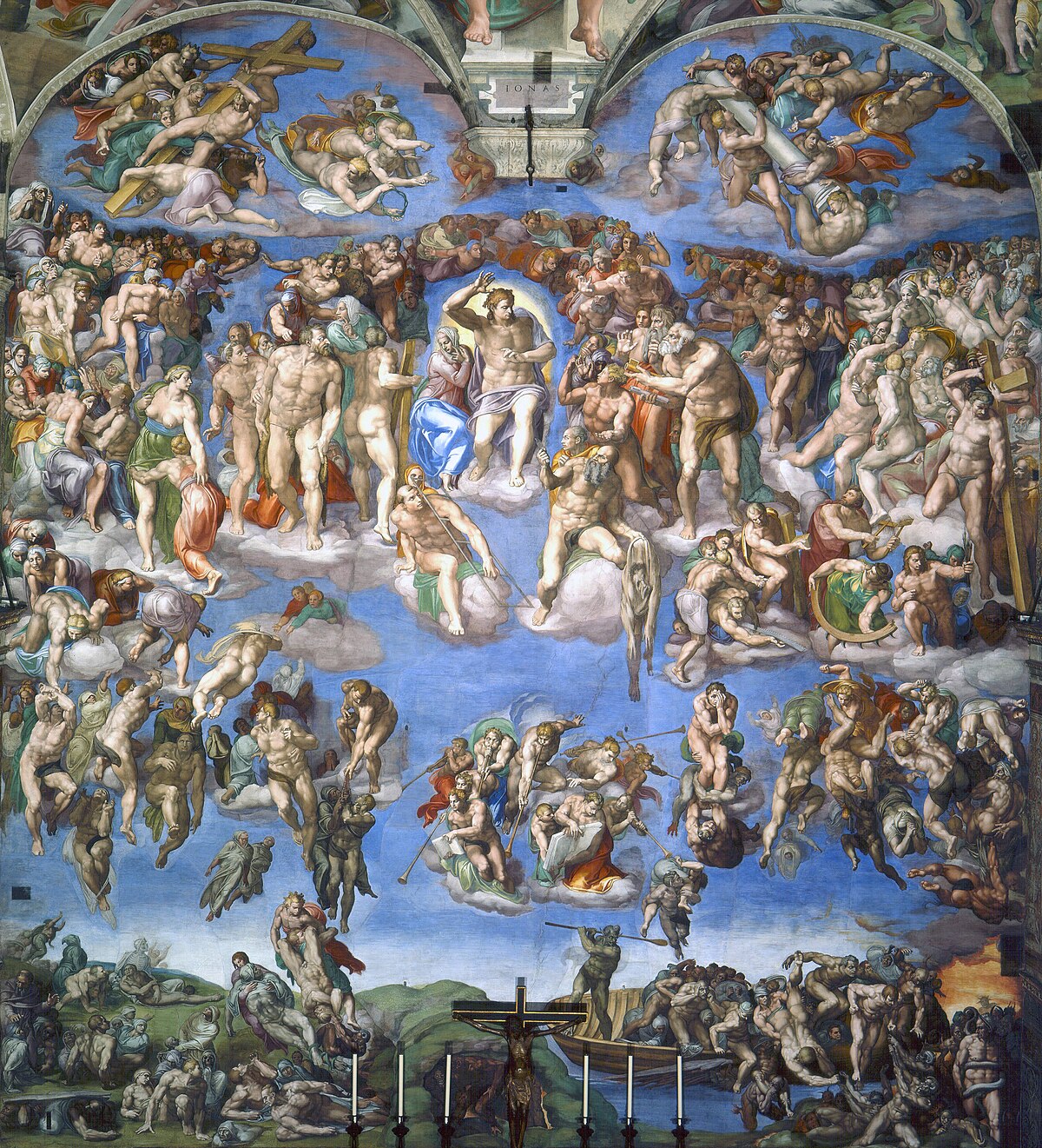 Het Laatste Oordeel – Michelangelo (1536–1541)