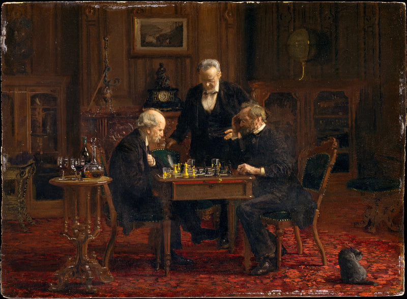 De Schakers - Thomas Eakins

Source:
Les Joueurs d'échecs - Thomas Eakins