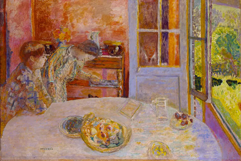 De eetkamer - Pierre Bonnard