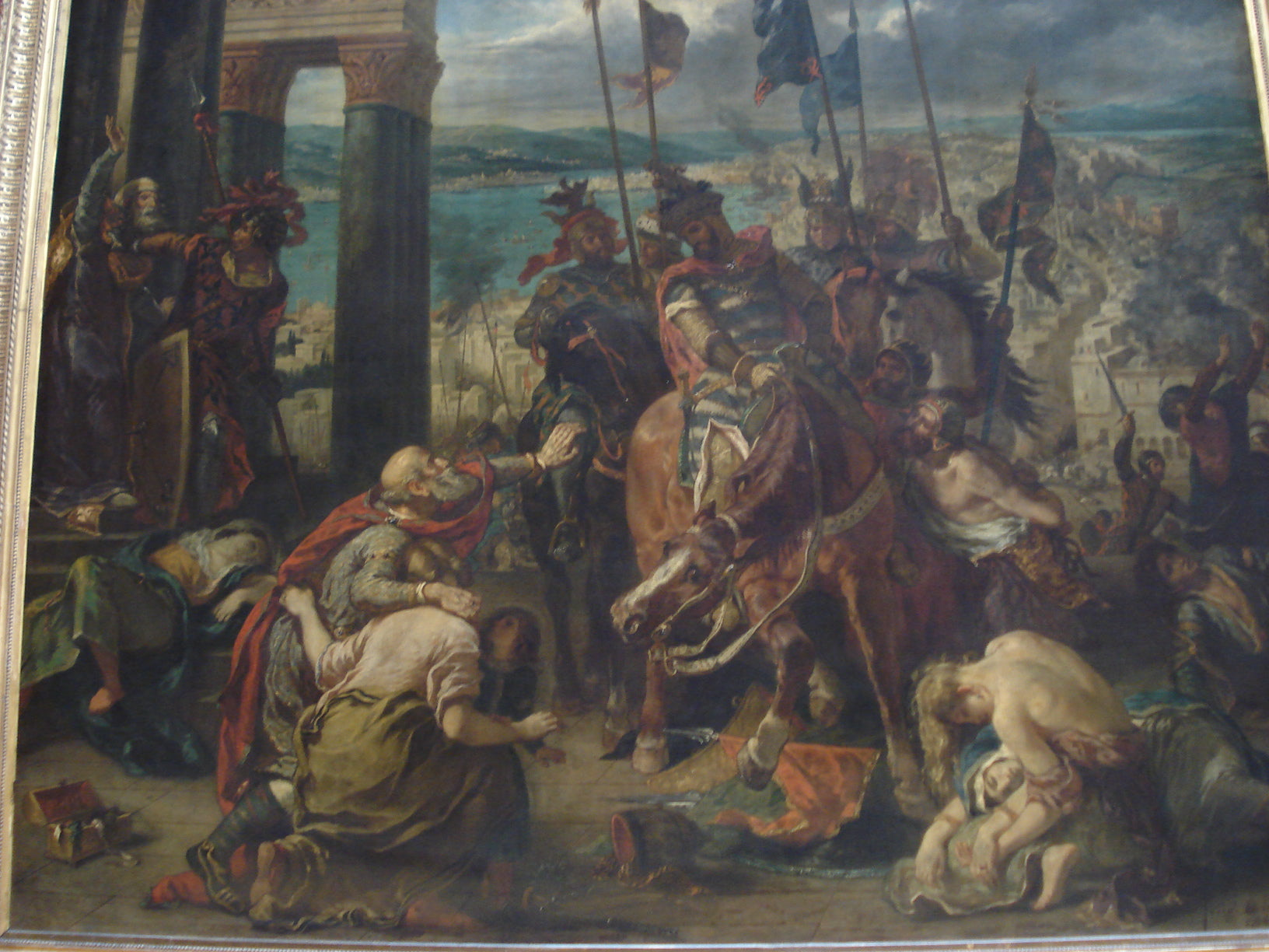 L’Entrée des croisés à Constantinople - Eugène Delacroix