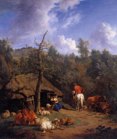 La Cabane - Adriaen van de Velde