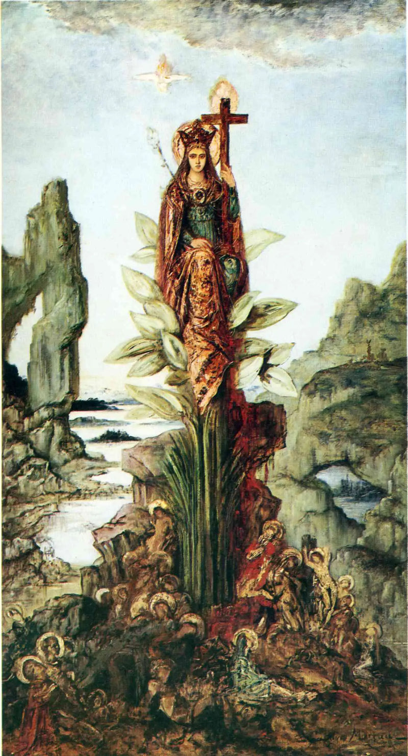 Mystieke bloem - Gustave Moreau
