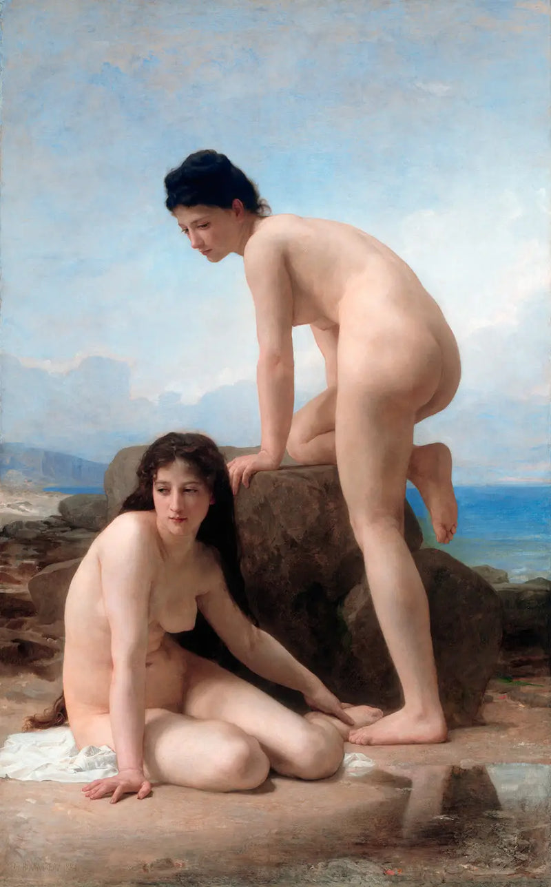 De Badende Vrouwen - Bouguereau