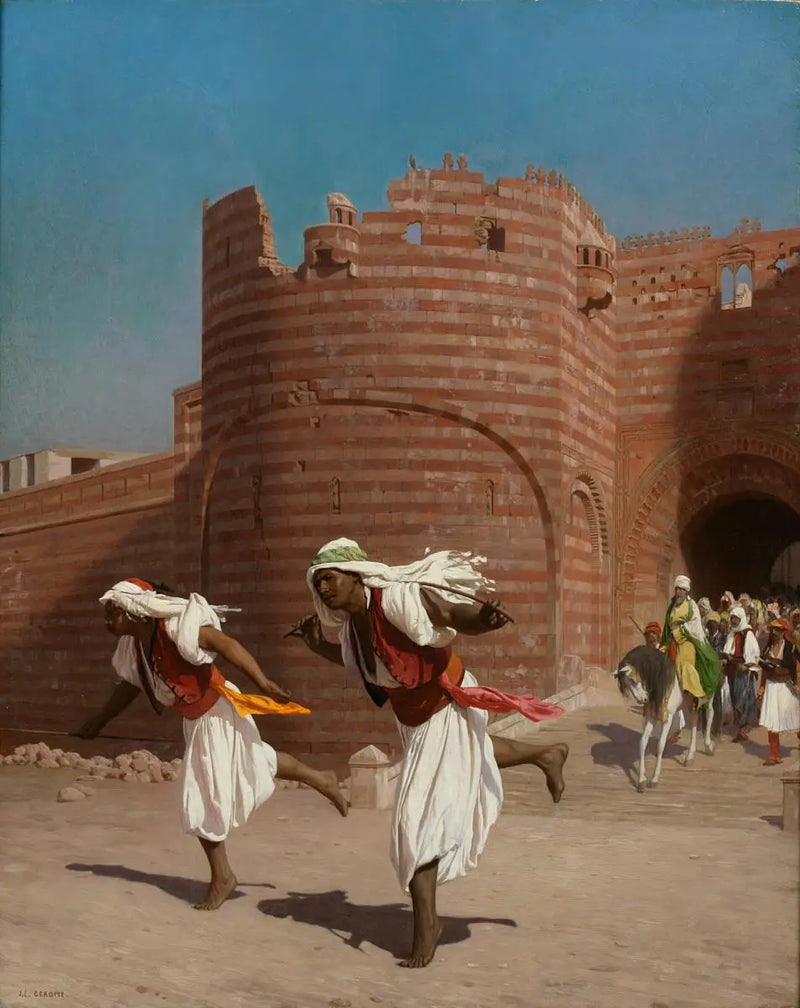 De renners van de Pasha - Jean-Léon Gérôme