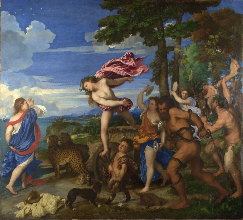 Bacchus en Ariadne - Titian